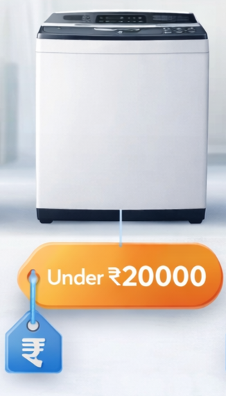 Automatic Washing machine under 20000